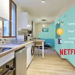 L'iris 8 Min De La Gare Terrasse Netflix Lägenhet Nancy