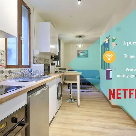 L'iris 8 Min De La Gare Terrasse Netflix Lägenhet Nancy